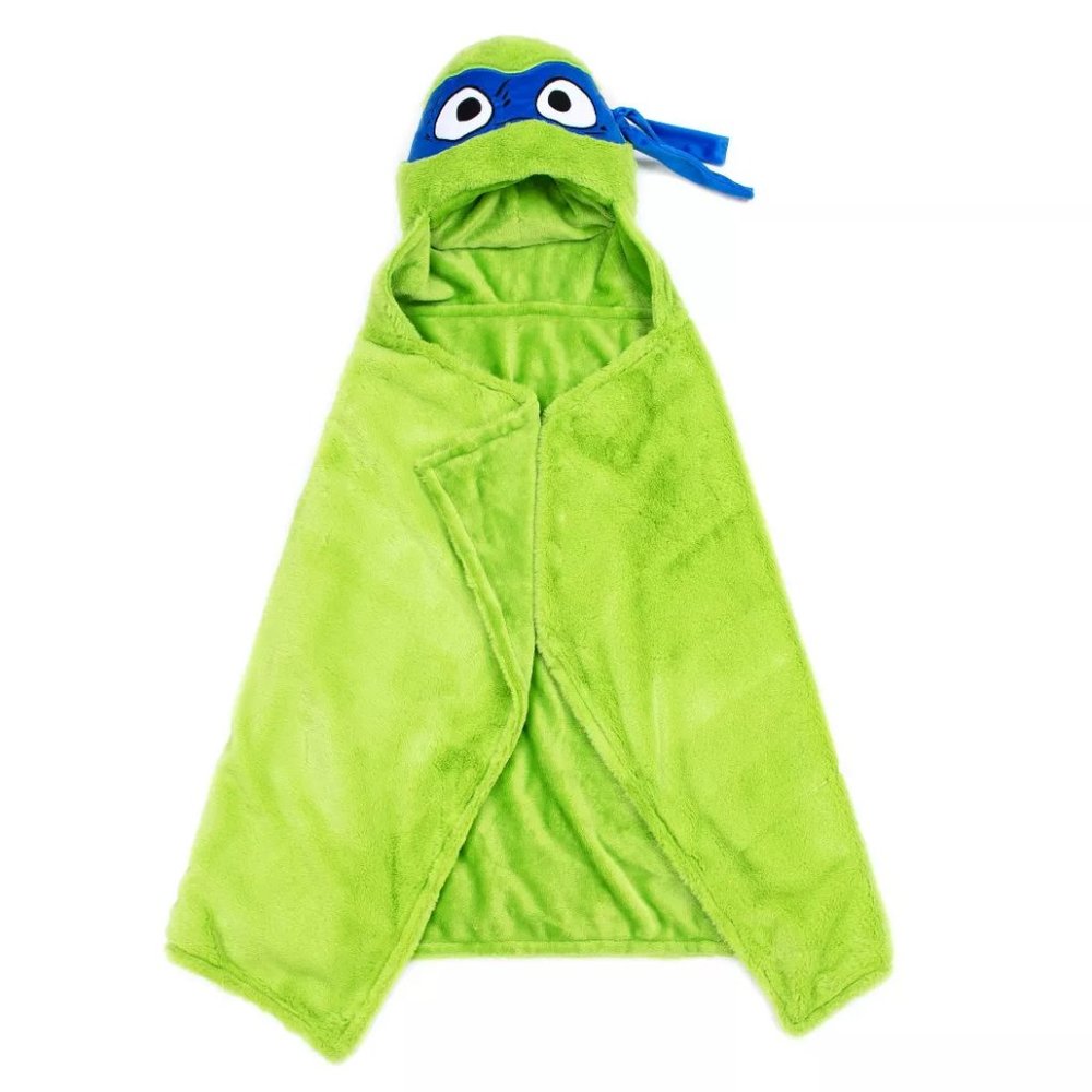 Teenage Mutant Ninja Turtles Hooded Kids' Blanket Leonardo